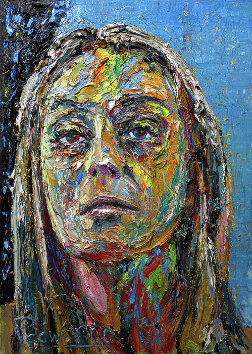 Famous Abstract Self Portrait regarding Finding Stillness Through the Fluid Lines of Modern Abstract Portraits