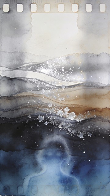 Free Chemical Memory Art Image - Watercolor, Abstract, Vertical ... with regard to "Twinkle In His Eye" Wrapped Canvas Art Print, 30"X30"X1.5"