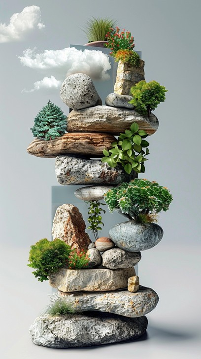 Free Nature Rock Sculpture Image - Nature, Rocks, Sculpture | Download ... inside The Enduring Appeal of Nature Inspired Round Metal Artwork in Contemporary Decor