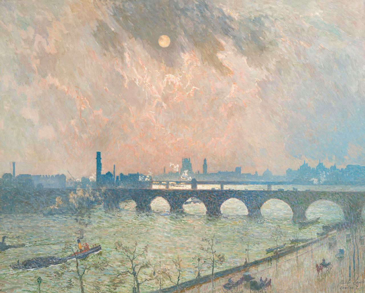 Gurney Journey: Claus's Grainy Luminism with The Pointe Of Heve By Claude Monet
