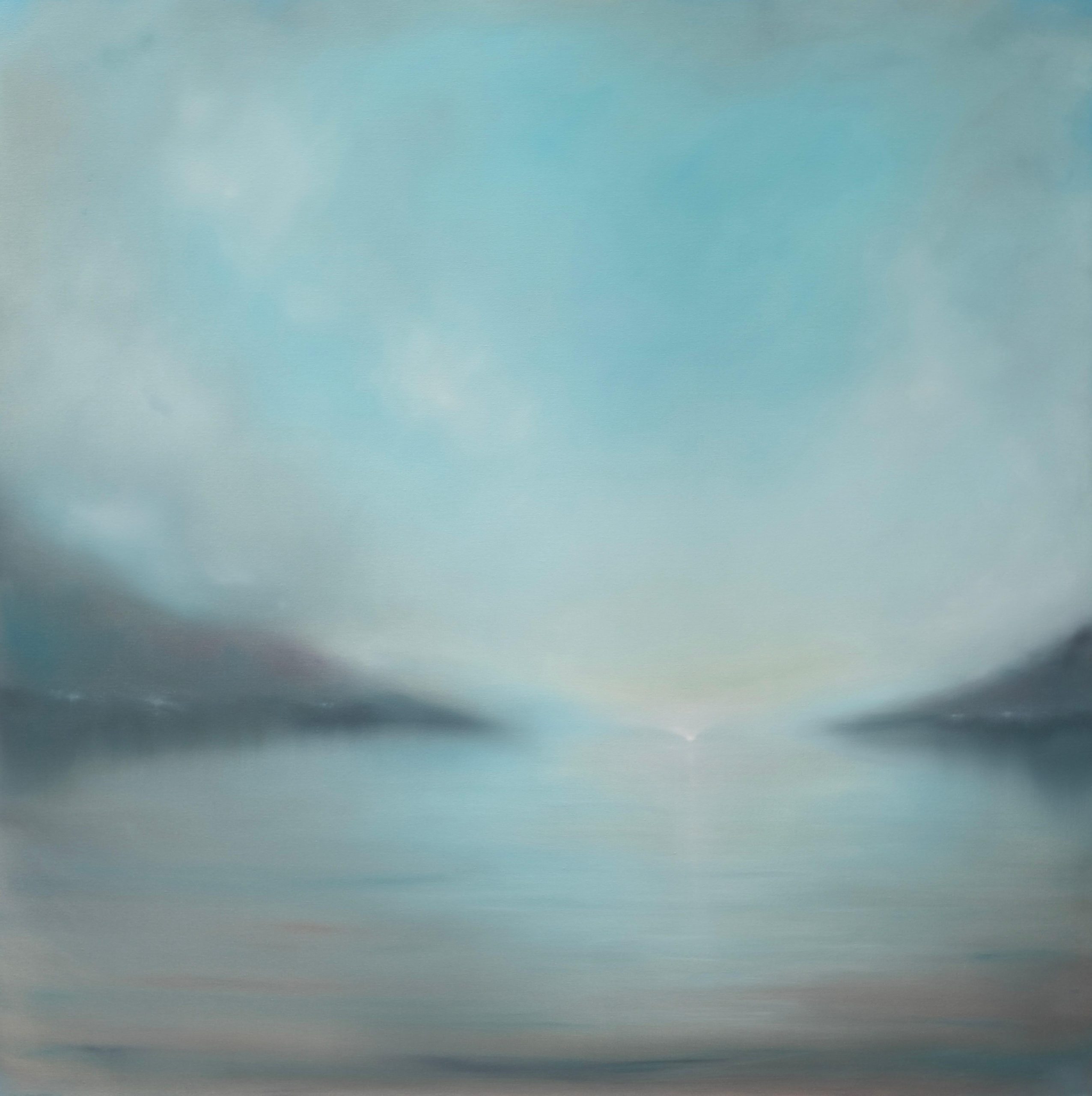 Jonathan Speed - Stillness - Waterscape Landscape Abstract ... for Finding Stillness Through the Fluid Lines of Modern Abstract Portraits