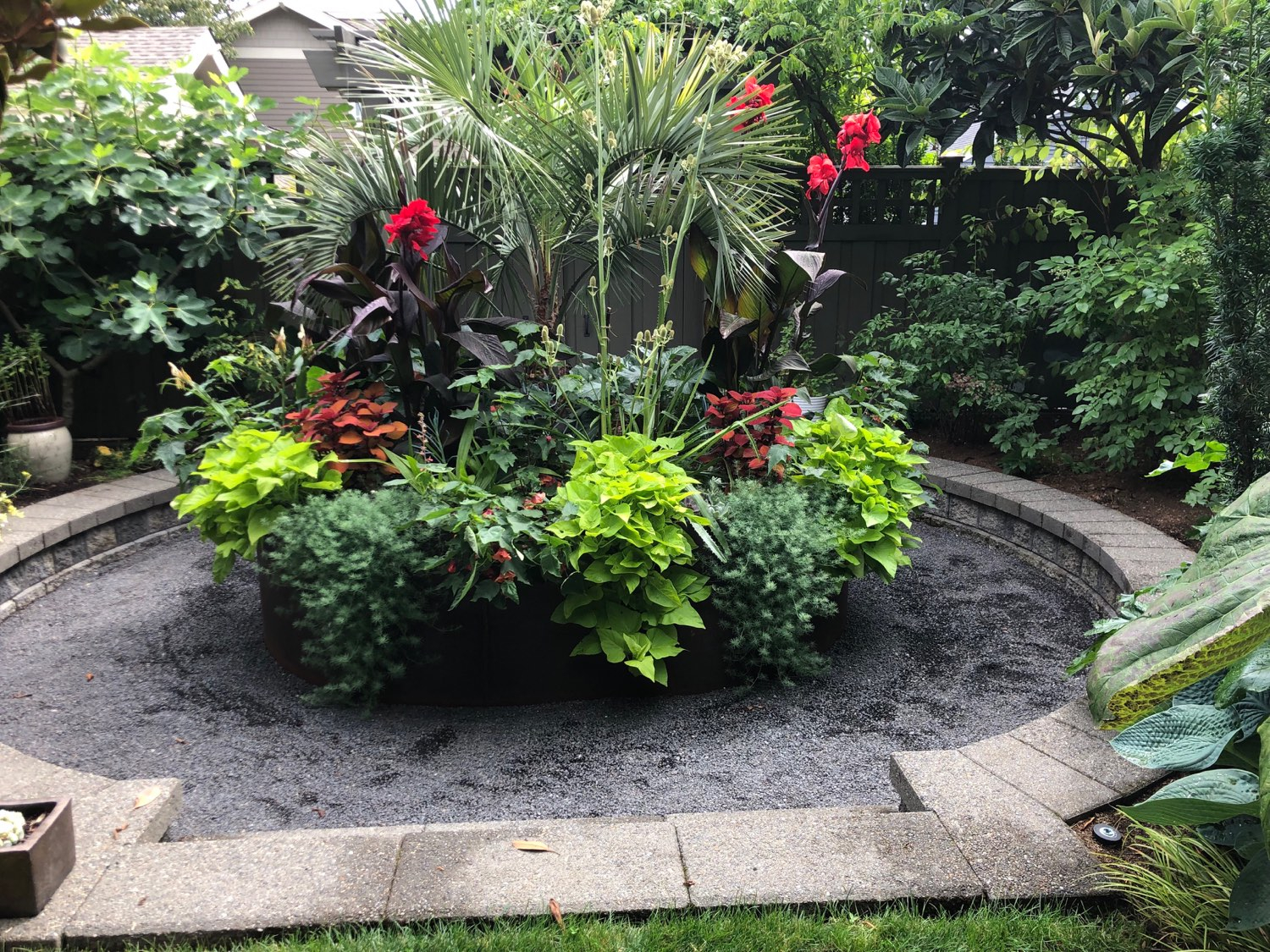 Landscape Focal Point Examples throughout Designing a Cozy Focal Point With Compact Circular Landscapes Inspired by Misty Woods