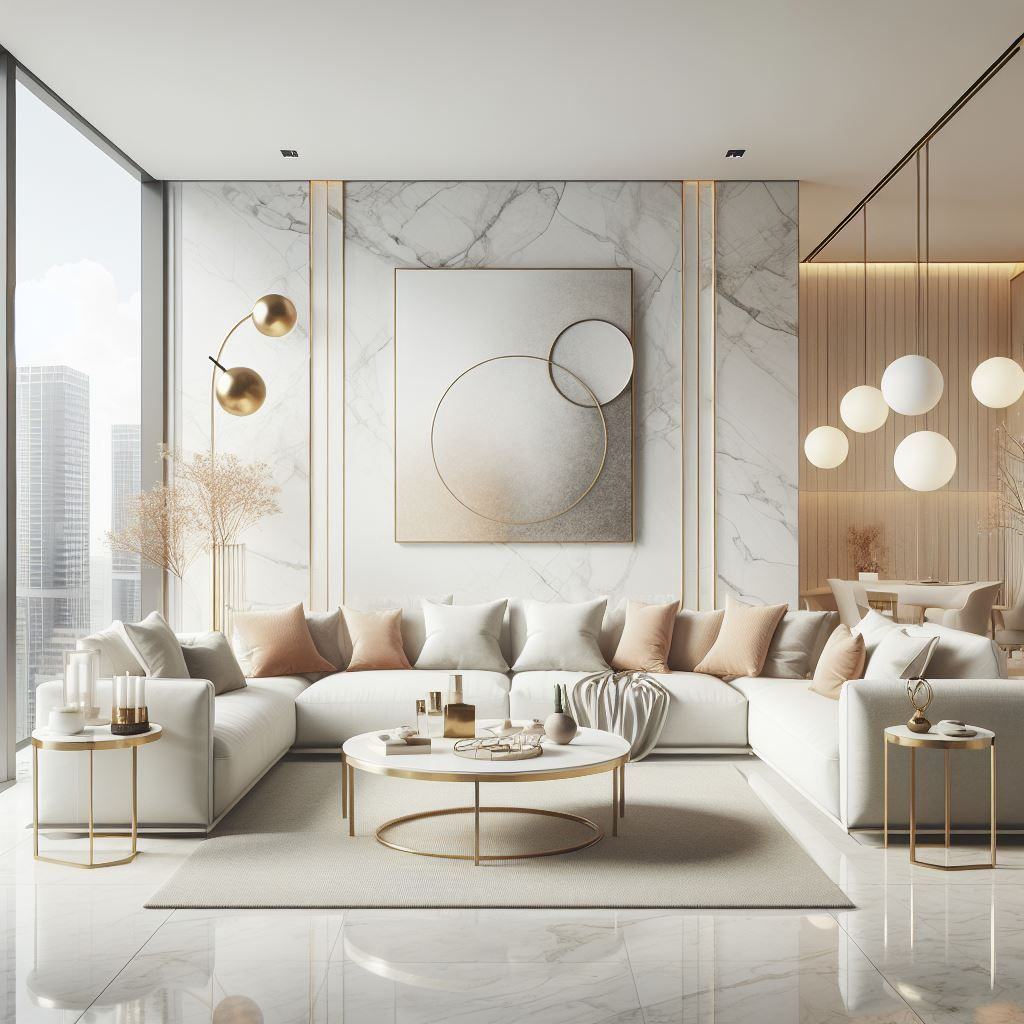 Luxury Home Decor | Interior Design On Instagram: "Scandinavian Decor ... throughout The Psychological Impact of Black White and Gold Palettes in Contemporary Home Environments