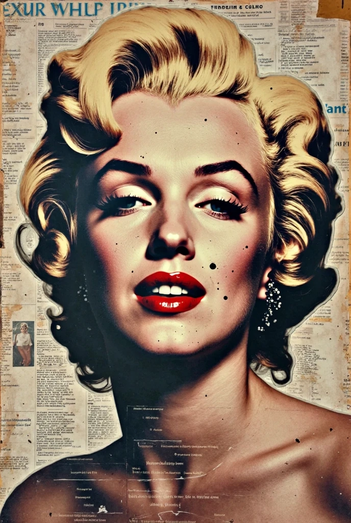 Marilyn, A Collage Vision inside Preserving the Vision of Marilyn Whittmore Through Her Rare 1964 Paper Collage