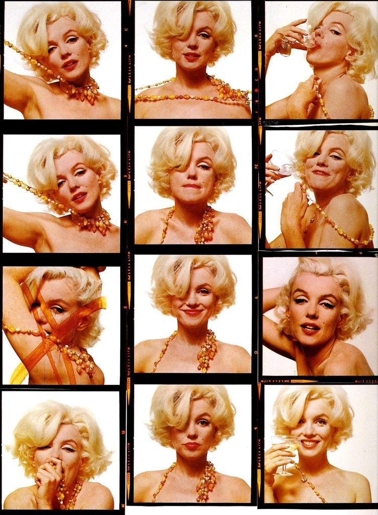 Marilyn Monroe Photographed By Bert Stern, 1962. | Marilyn Monroe ... for Preserving the Vision of Marilyn Whittmore Through Her Rare 1964 Paper Collage