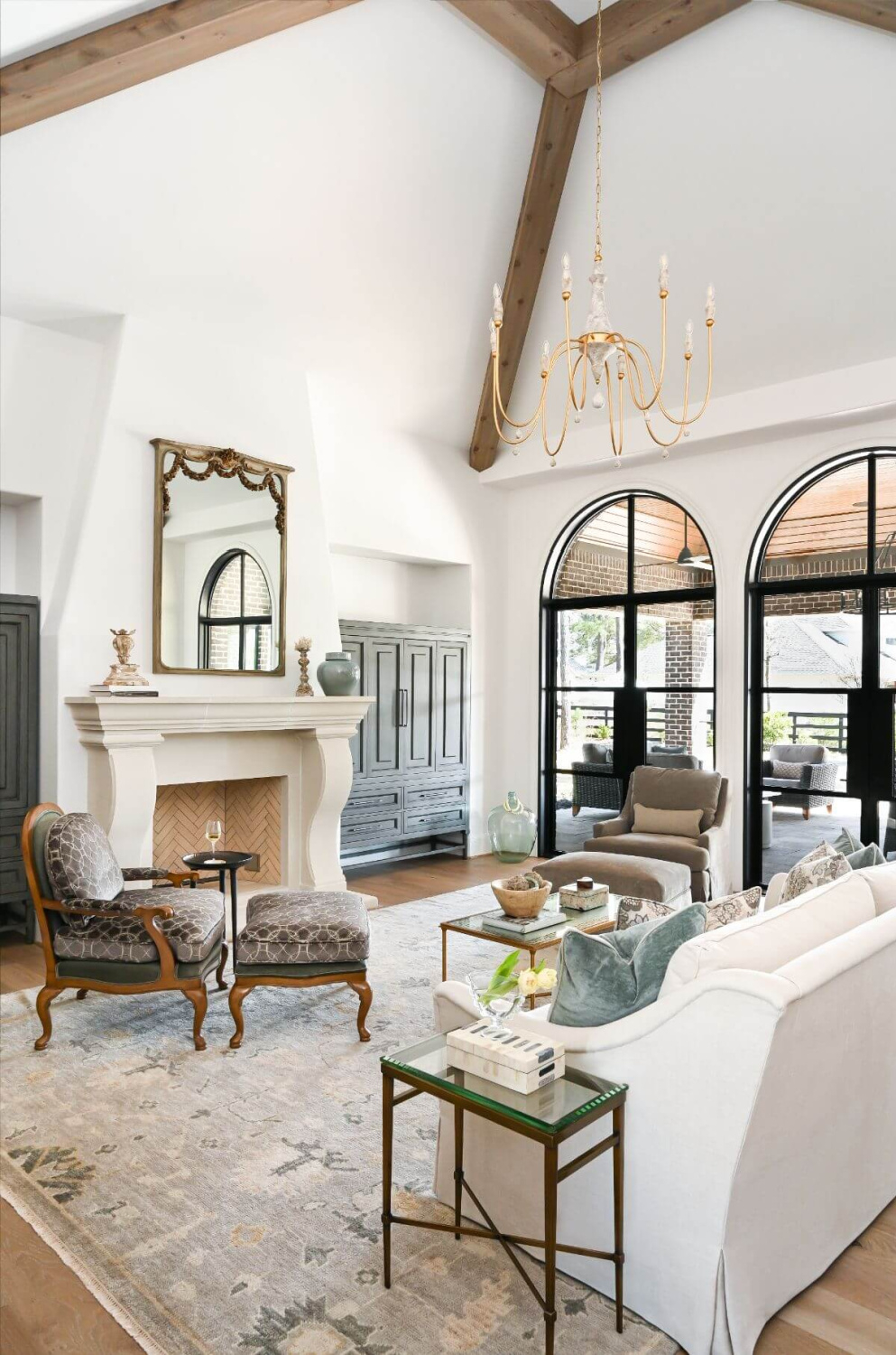 Modern French Provincial Decor regarding Fleur De Lis Studio Wall Patina