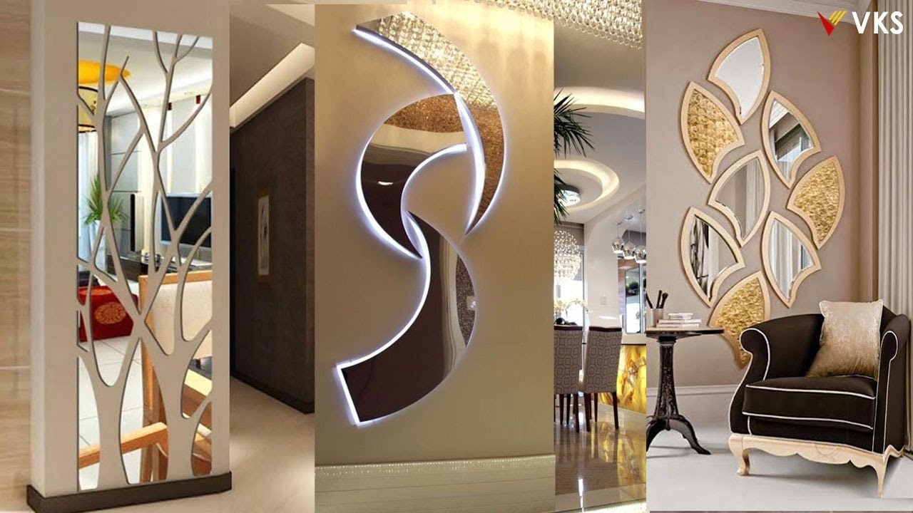 Modern Wall Mirror Decorating Ideas | Mirror Wall Home Interior Design ... in Why the Mirror Discipline 37 Wall Decor is Transforming Modern Interior Spaces in 2026