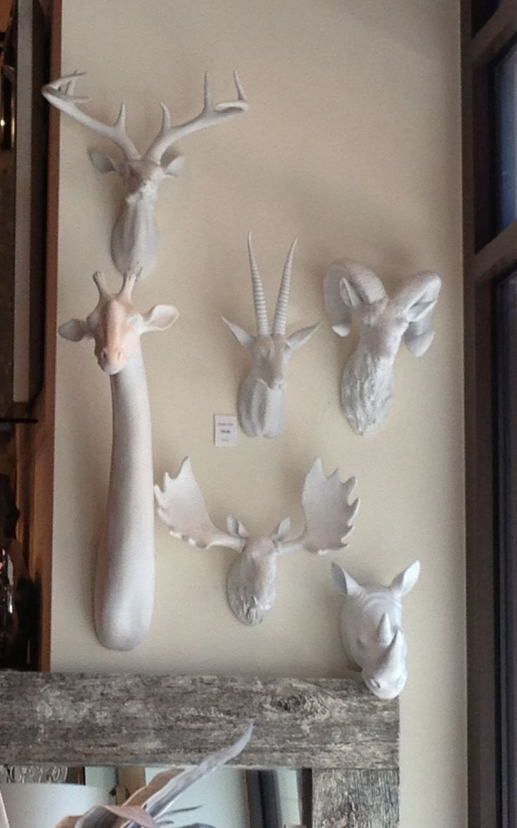 Pin By Hatice Patkavak Kuvan On Kagit Tutkal | Animal Head Wall, Baby ... in Goat Head Wall Sculpture