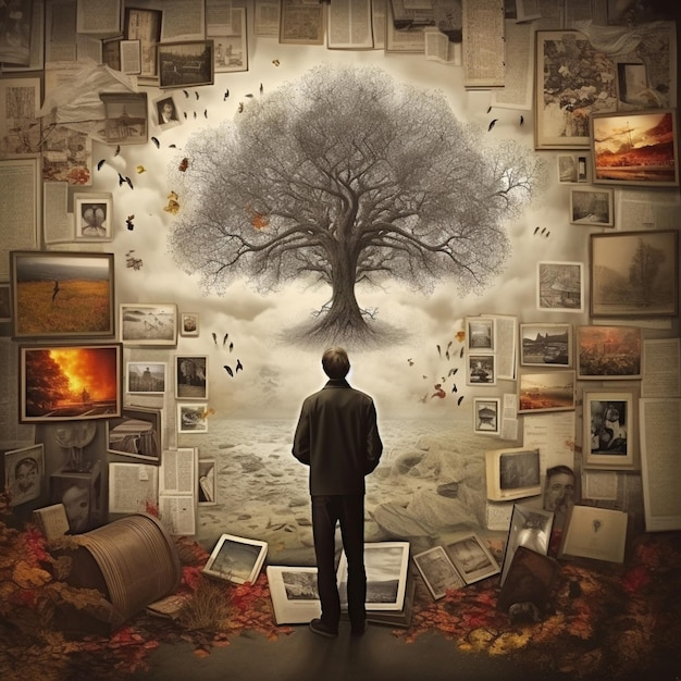 Premium Ai Image | Illustrate A Personal Memory That Holds Significant ... within The Intersection of Personal Memory and Visual Storytelling Through Fine Art