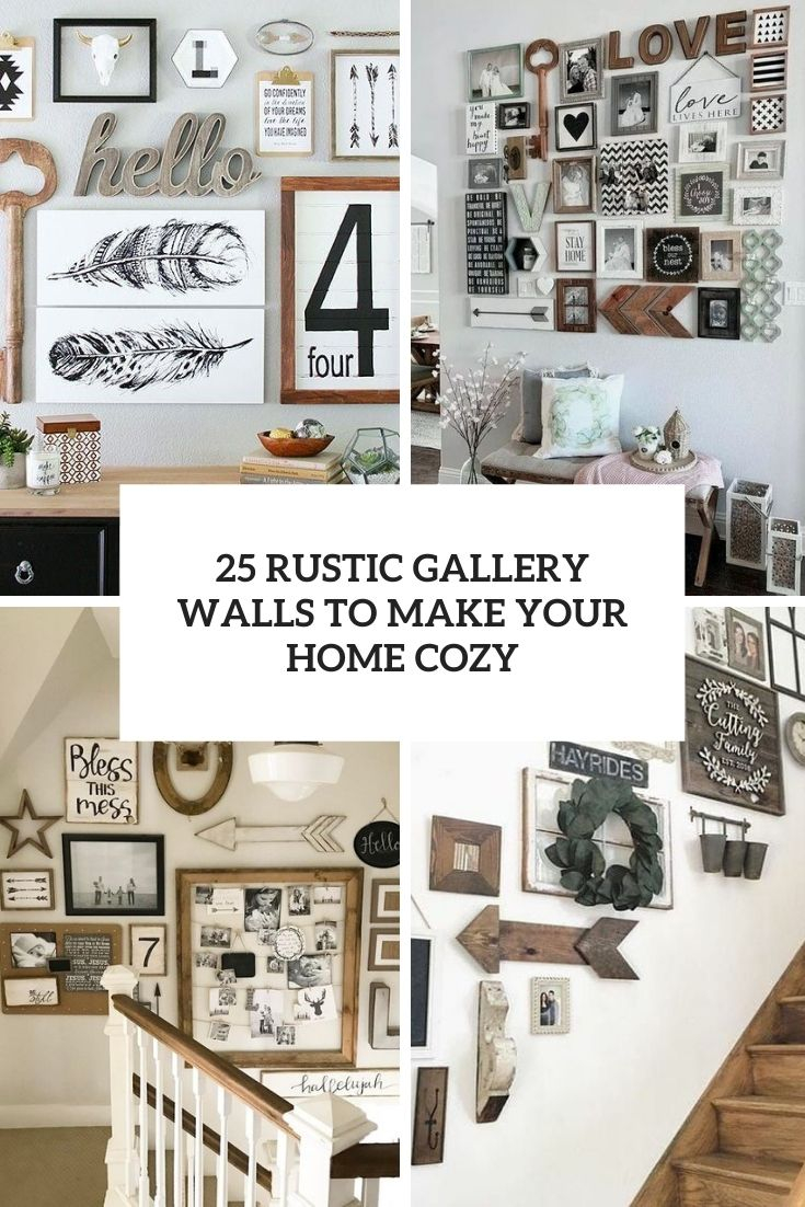 Rustic Gallery Wall Ideas 5 Steps To An Epic Diy Gallery Wall within Resin Sheep Horn Wall Mount