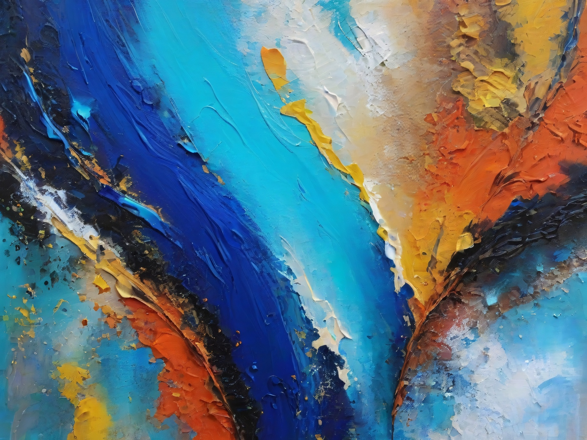 Textured Abstract Painting Acrylics Free Stock Photo - Public Domain ... inside Abstract Modern Canvas Painting, Limited Edition Contemporary Fine Art