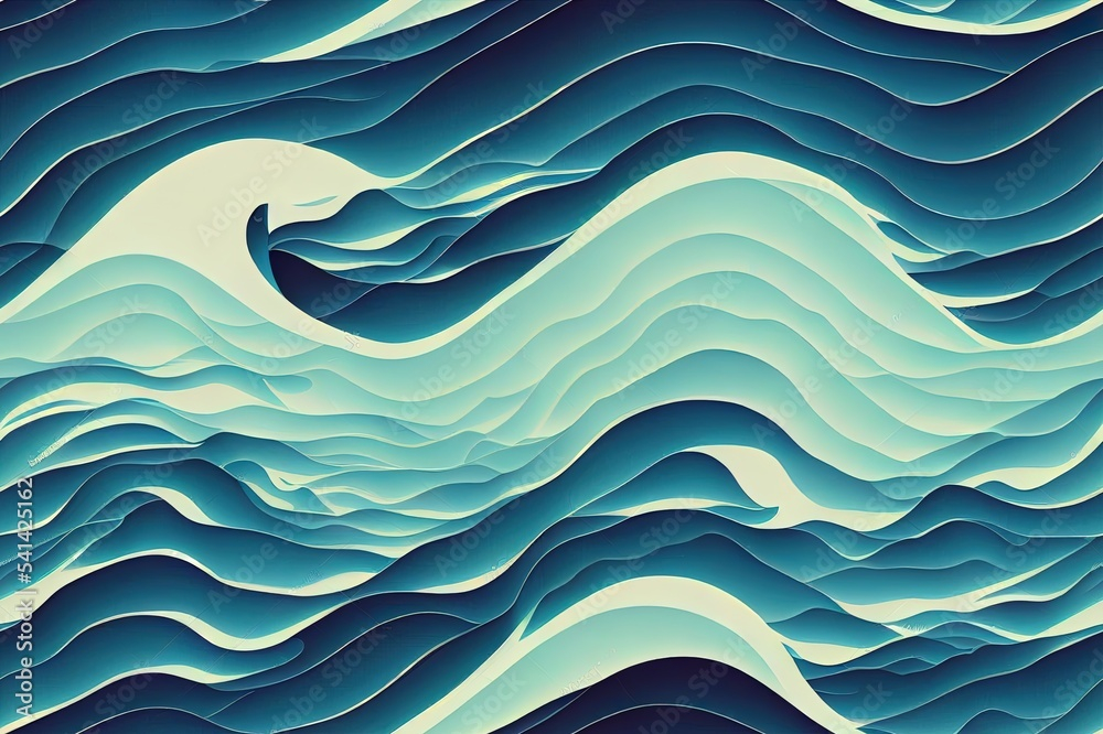 Textured Wavy Wallpaper At Mike Fahey Blog with Exploring the Ocean-Like Wavelike Patterns of the Popular Red Meeds Orange Artwork