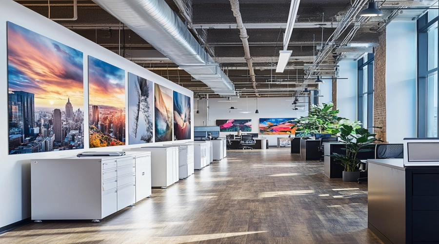The Benefits Of Large Format Printing For Modern Businesses - Arc throughout Understanding the visual impact of large format prints in modern interior design