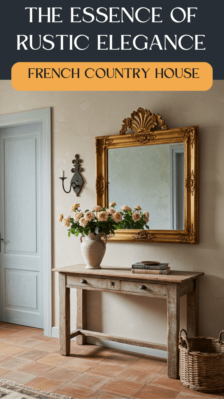 The Timeless Appeal Of French Country House Interiors for Understanding the Timeless Appeal of French Country Patina in Modern Interiors