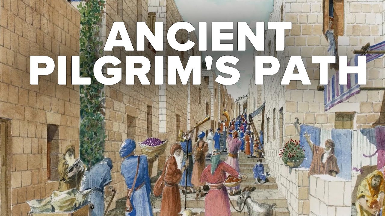 Virtual Israel Tour Day 65: Ancient Pilgrim's Path To The Temple In ... for Original Tribal Art, Pilgrimage