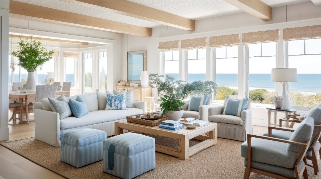 What Is Coastal Interior Design? Blending Beach Charm With Modern Living with regard to Integrating Subtle Nautical Elements Into Modern Home Interiors
