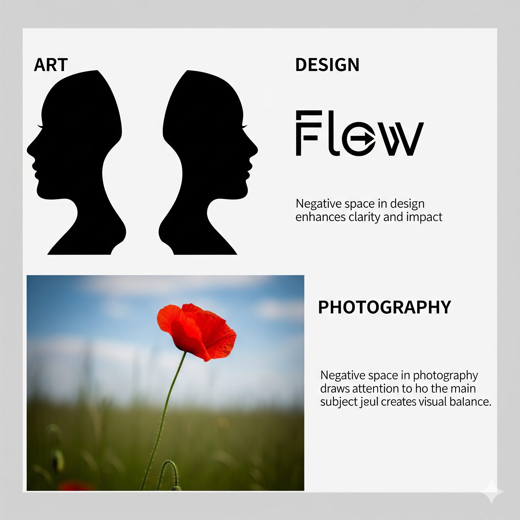 What Is Negative Space? Why It Matters In Art, Design, And Photography ... for Letting Negative Space Do the Talking With Oversized Monochromatic Art
