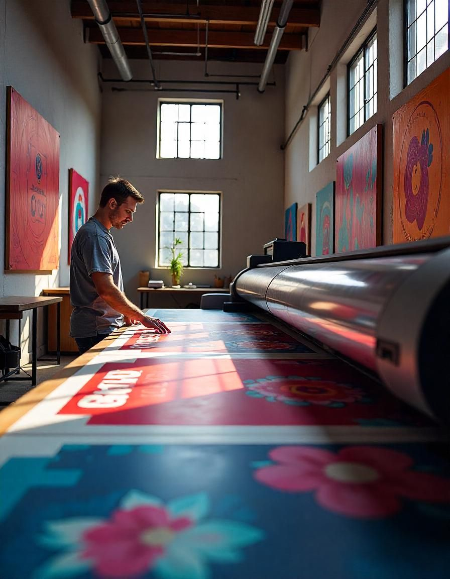You’re The Master Painter, And Large Format Prints Are Your Bold ... in Understanding the visual impact of large format prints in modern interior design
