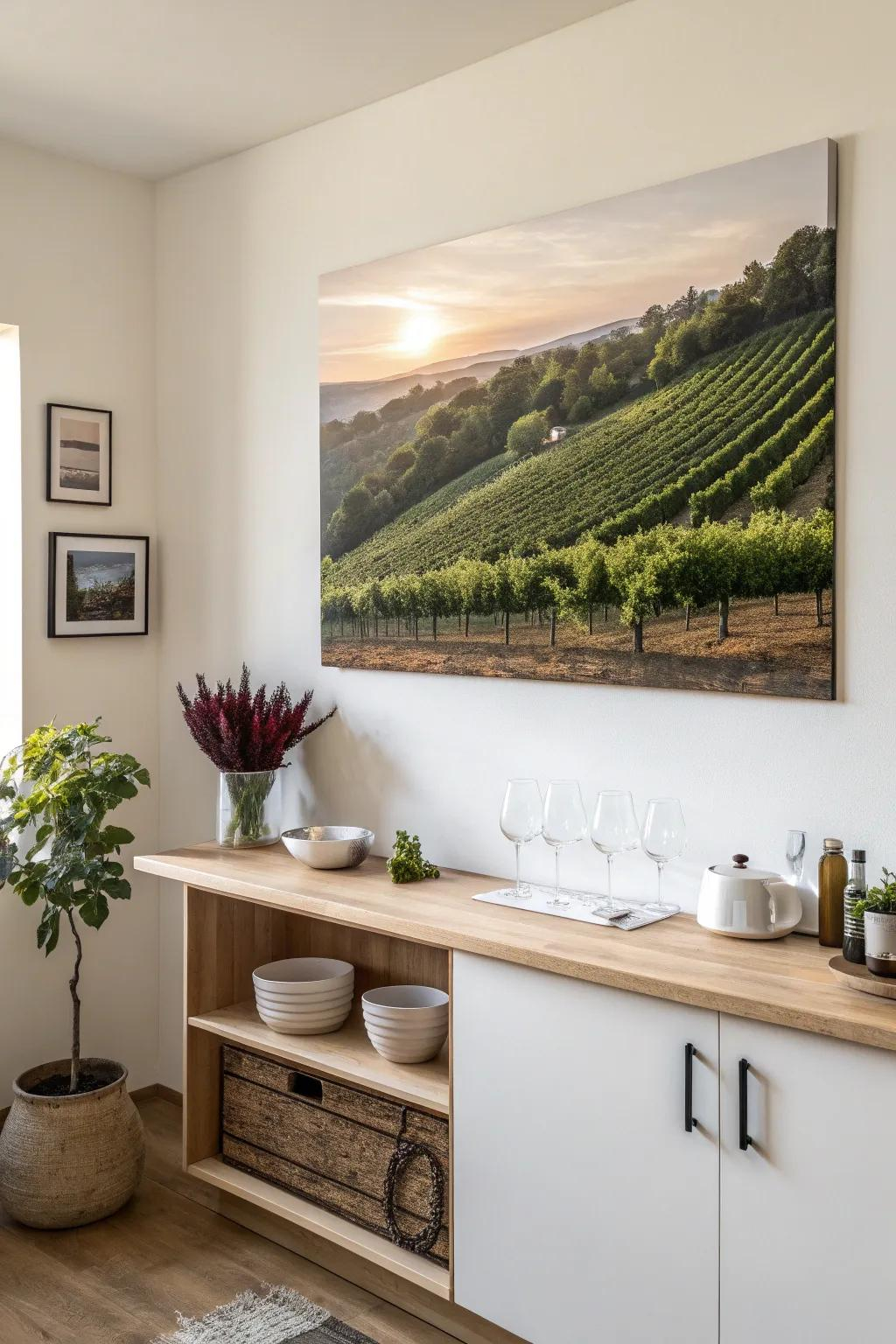 Why Wine Themed Wall Decor Creates Such an Inviting Atmosphere in Modern Kitchens