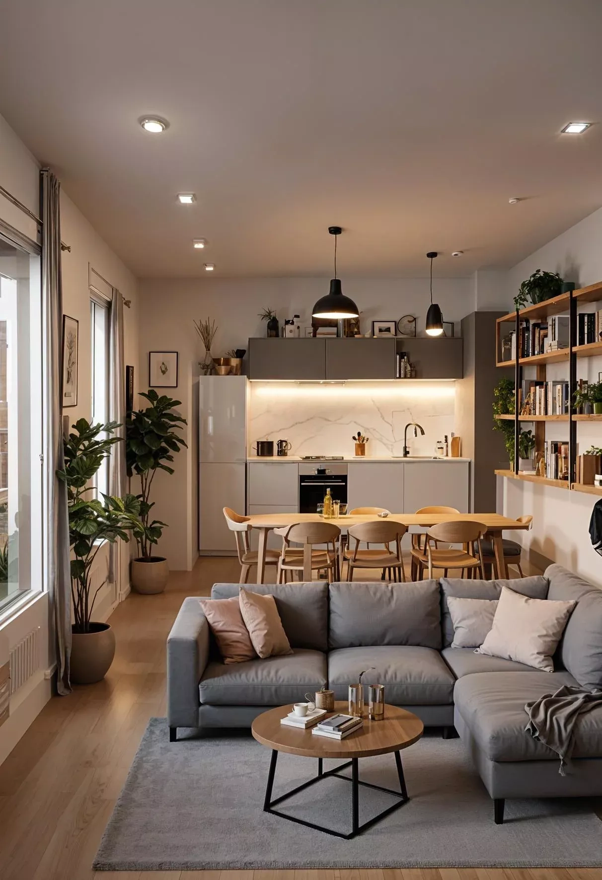 25 Genius Tiny Living Room Ideas 74 | Living Room Dining Room Combo ... inside Why Compact Three Dimensional Metal Art Pieces Transform Small Living Spaces