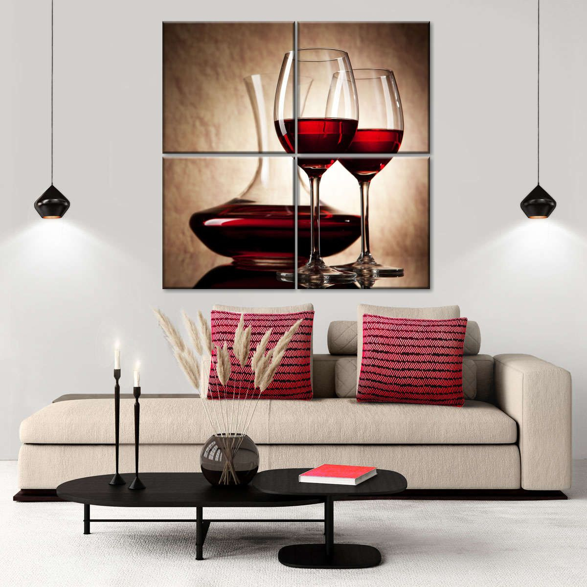 40 Ideas De Mural De Vino Para Guardar Hoy | Decoración De Unas, Mural ... for Wine And Friends - 3D Wall Art - Home Decor