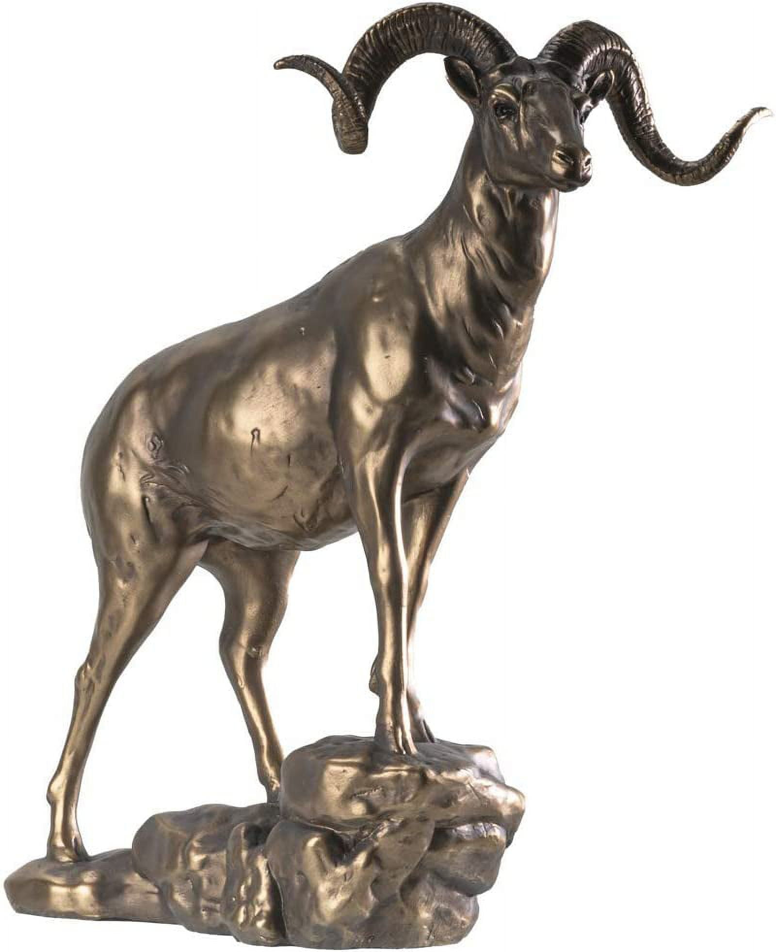 The Craftsmanship Behind Cold Cast Polyresin Bighorn Sheep Wall Sculptures
