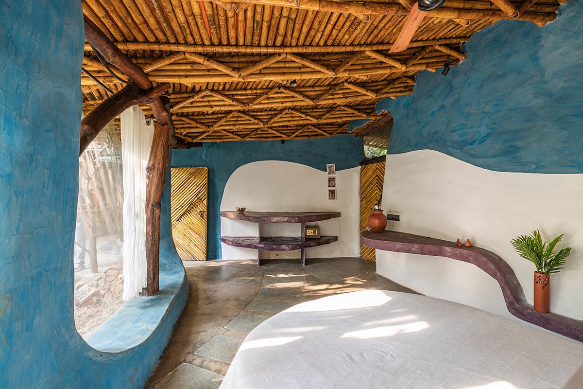 Blurring Boundaries Built Biophilic Farmhouse Made Of Organic And ... inside Country Side Alternative Wall Decor