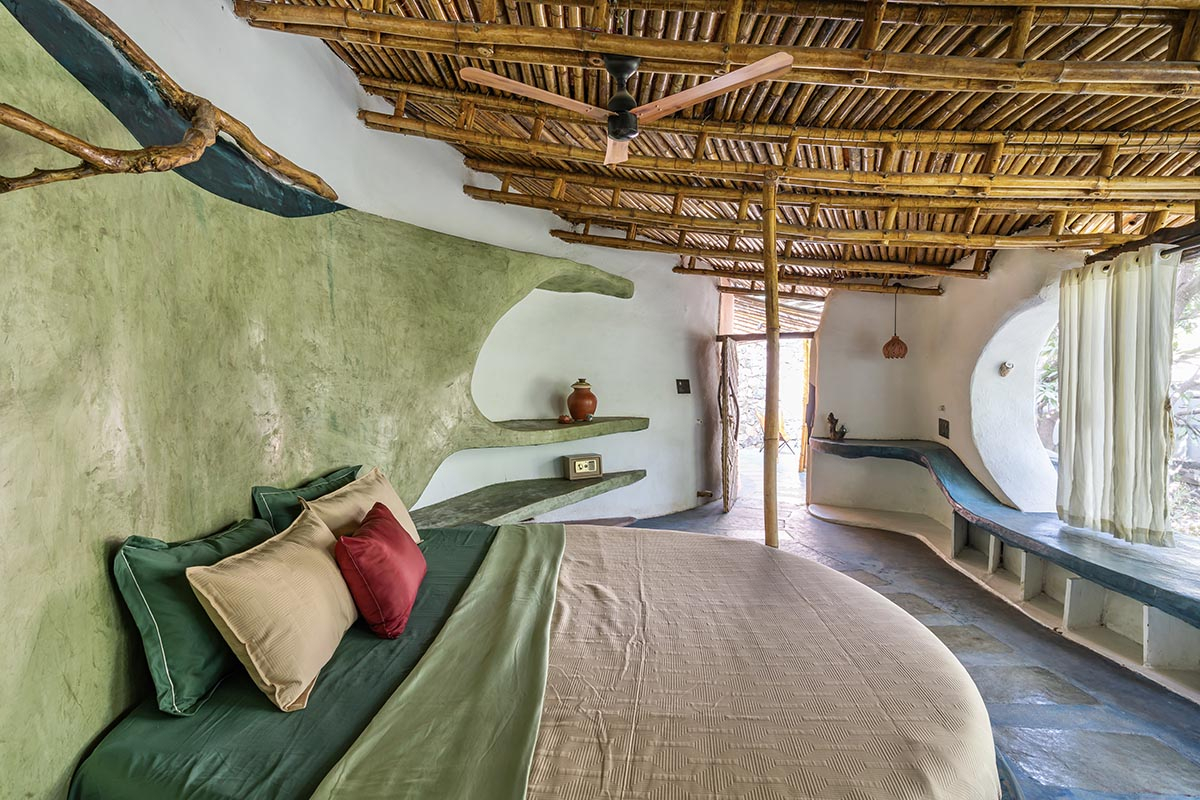 Blurring Boundaries Built Biophilic Farmhouse Made Of Organic And ... regarding Country Side Alternative Wall Decor