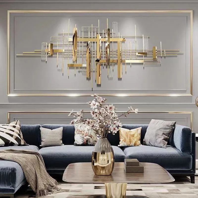 Cách Trang Trí Modern Wall Decor For Living Room Để Tạo Không Gian Sống ... in How the Oval Plaque Man 32 Wall Decor Brings Classical Art Into Modern Spaces