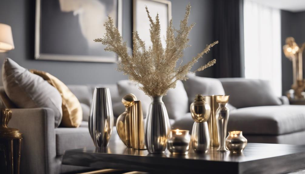 Can I Mix Silver And Gold Home Decor - Perfect Fit Living in The Role of Deep Gold and Silver Palettes in Modern Interior Design