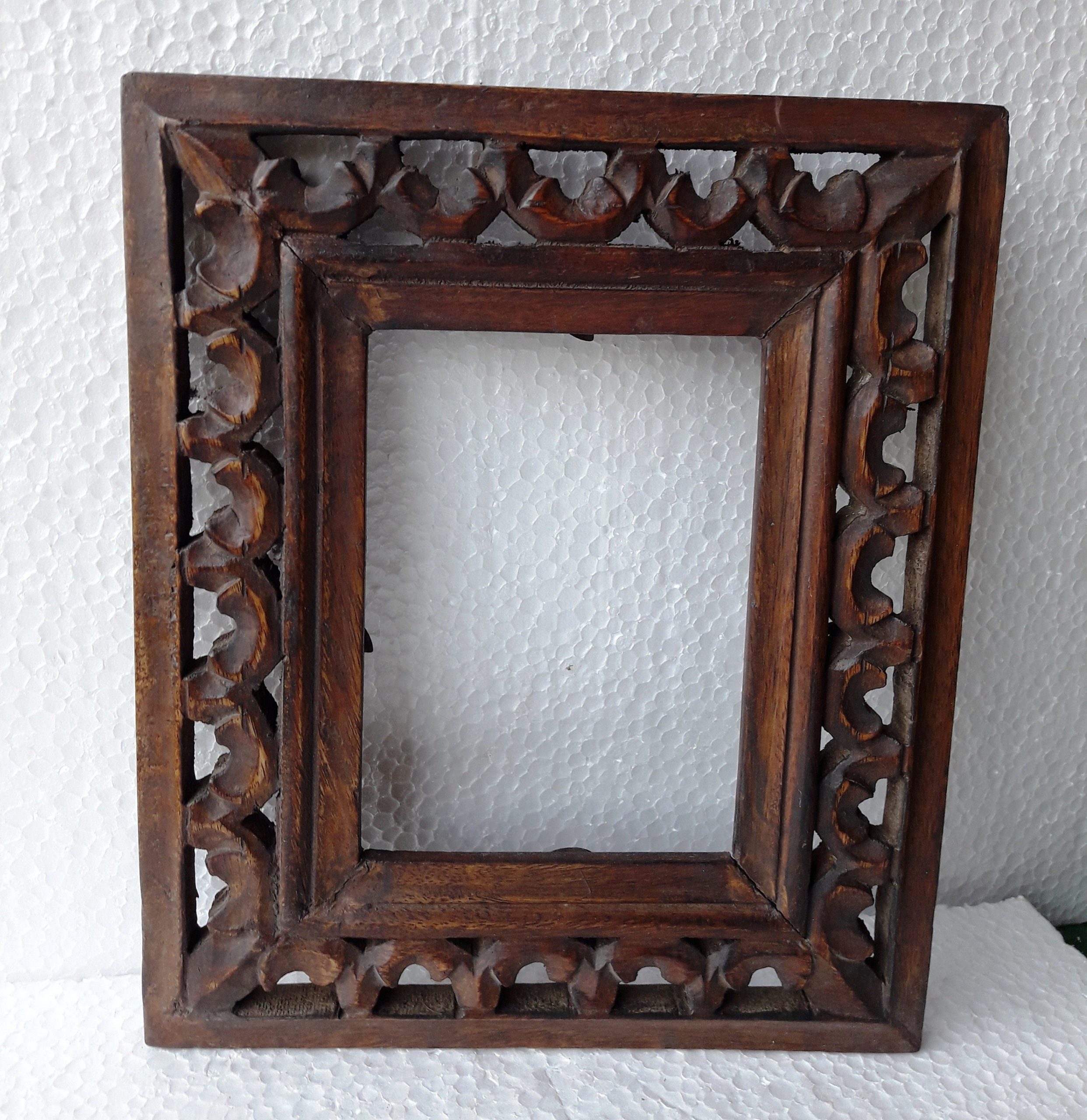 Carved Wood Frame intended for Arranging Small Prints Inside Elaborate Hand Carved Picture Frames