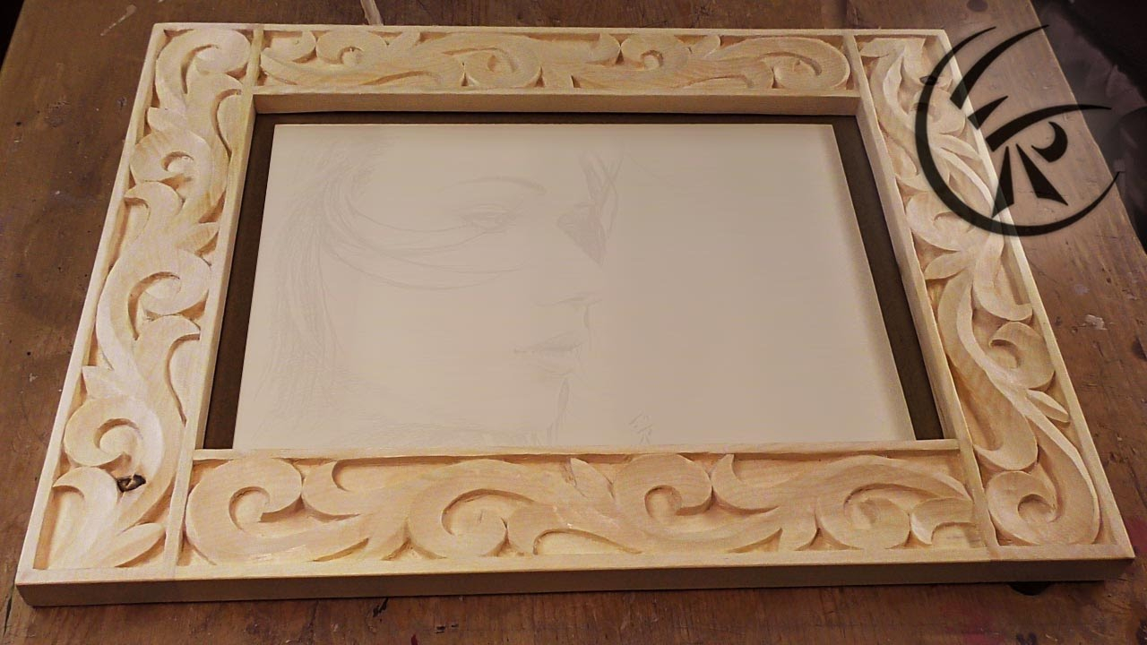 Carved Wood Frame with Hand Carved Picture Frames For Gallery Walls