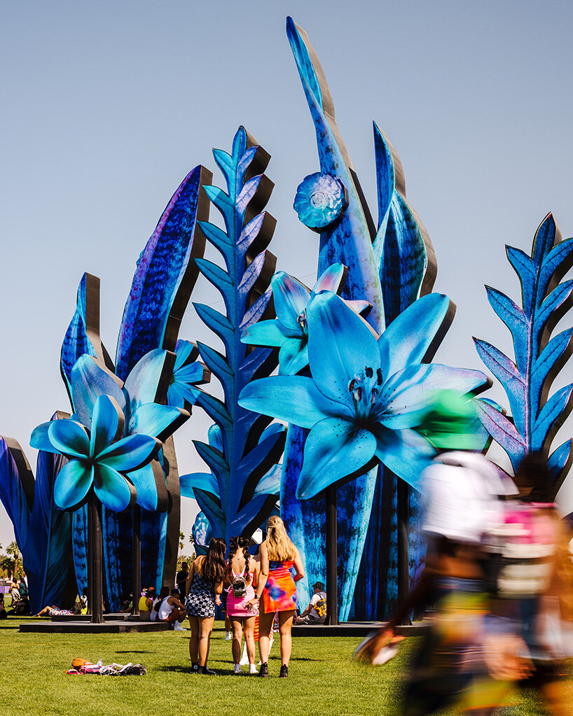 Coachella 2023 Art Installations Immerse Visitors In A World Of Vibrant ... with regard to Understanding the Brushwork and Color Theory Behind Large Scale Marine Art Installations
