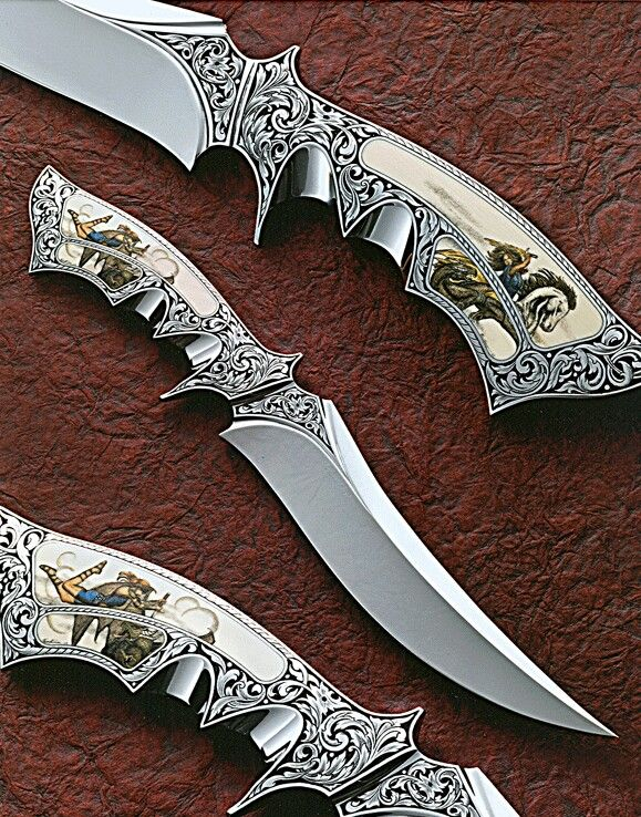 Custom Knives And Swords For Collectors | Handcrafted Knives With ... inside Art Model 3D Handmade Metal