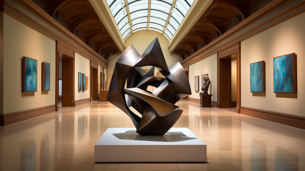 Designing Modern Sculptures: Standing Apart In Contemporary Landscapes ... pertaining to Indoor Designer Sculpture Statement Piece