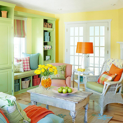 Eye For Design: Citrus Colored Interiors inside Exploring the subtle influence of color psychology through warm citrus yellow shades in modern interiors