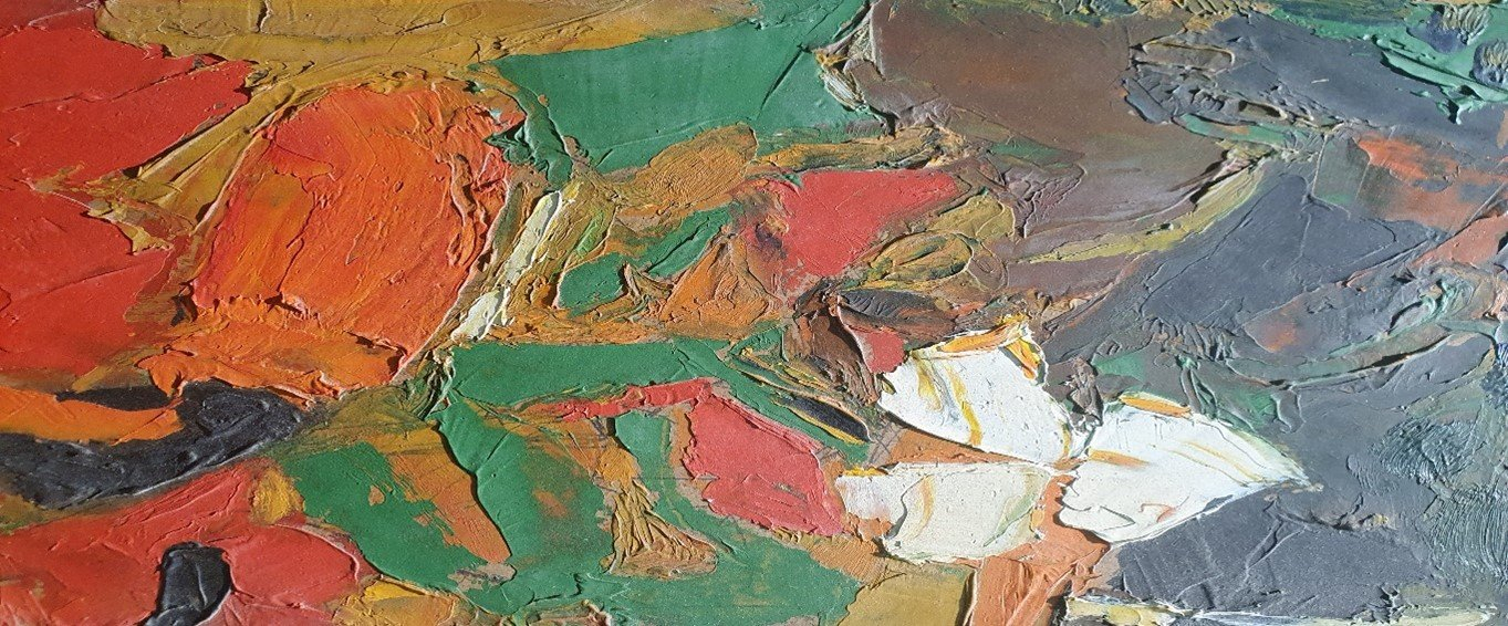 Fine Art Paintings (Original) – Ruchi Fine Art pertaining to Modern Abstract Limited Edition Giclee "Crash" By Eloisexxx