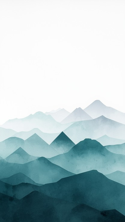 Free Peaceful Breathing Horizon Image - Watercolor, Minimalist ... pertaining to Breathing Life Into Minimalist Spaces With Large Scale Verdant Artwork