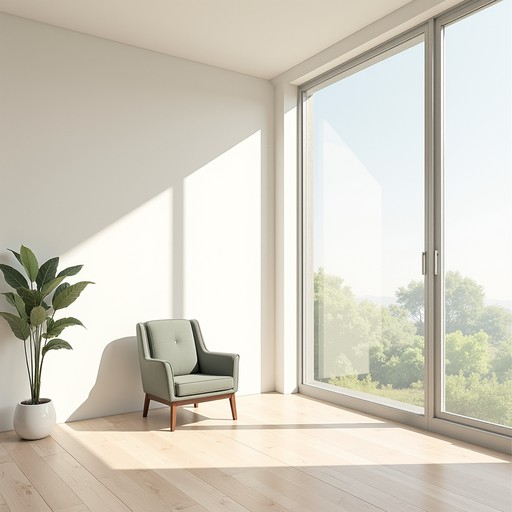 Free Sunlit Minimalist Sanctuary Image - Minimalist, Sunlit, Interior ... throughout Breathing Life Into Minimalist Spaces With Large Scale Verdant Artwork