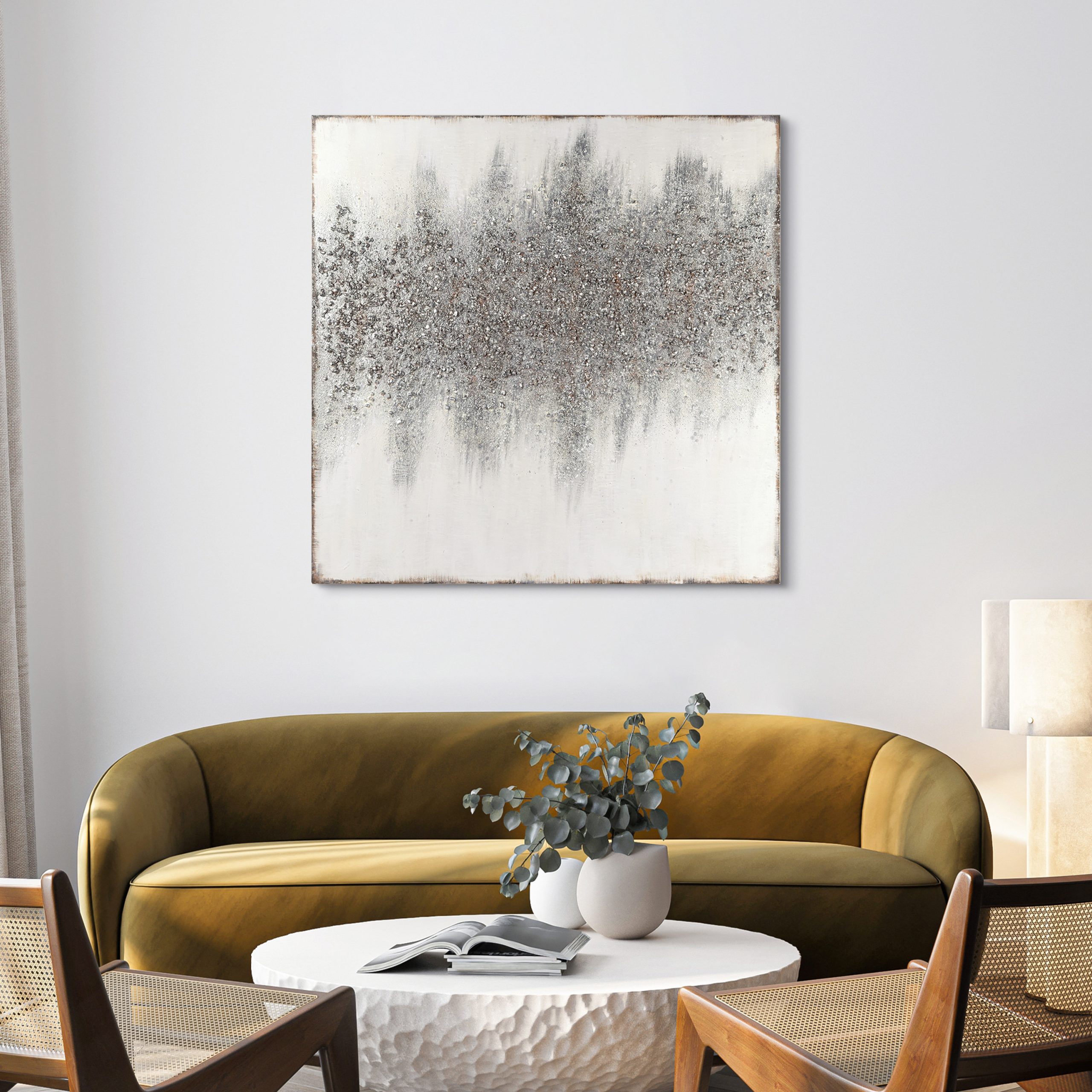 Mercer41 'Sliver Dust' By Martin Edwards - Hand Painting Art &amp; Reviews ... inside The Artistic Journey of Martin Edwards and the Sensuous Beauty of Paint