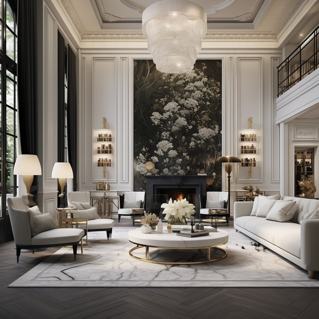 Modern Classic Interior Classic Interior Design Styles And How To inside How the Oval Plaque Man 32 Wall Decor Brings Classical Art Into Modern Spaces
