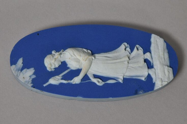 Plaque | V&A Explore The Collections for Oval Plauque Female 32 Wall D̩cor