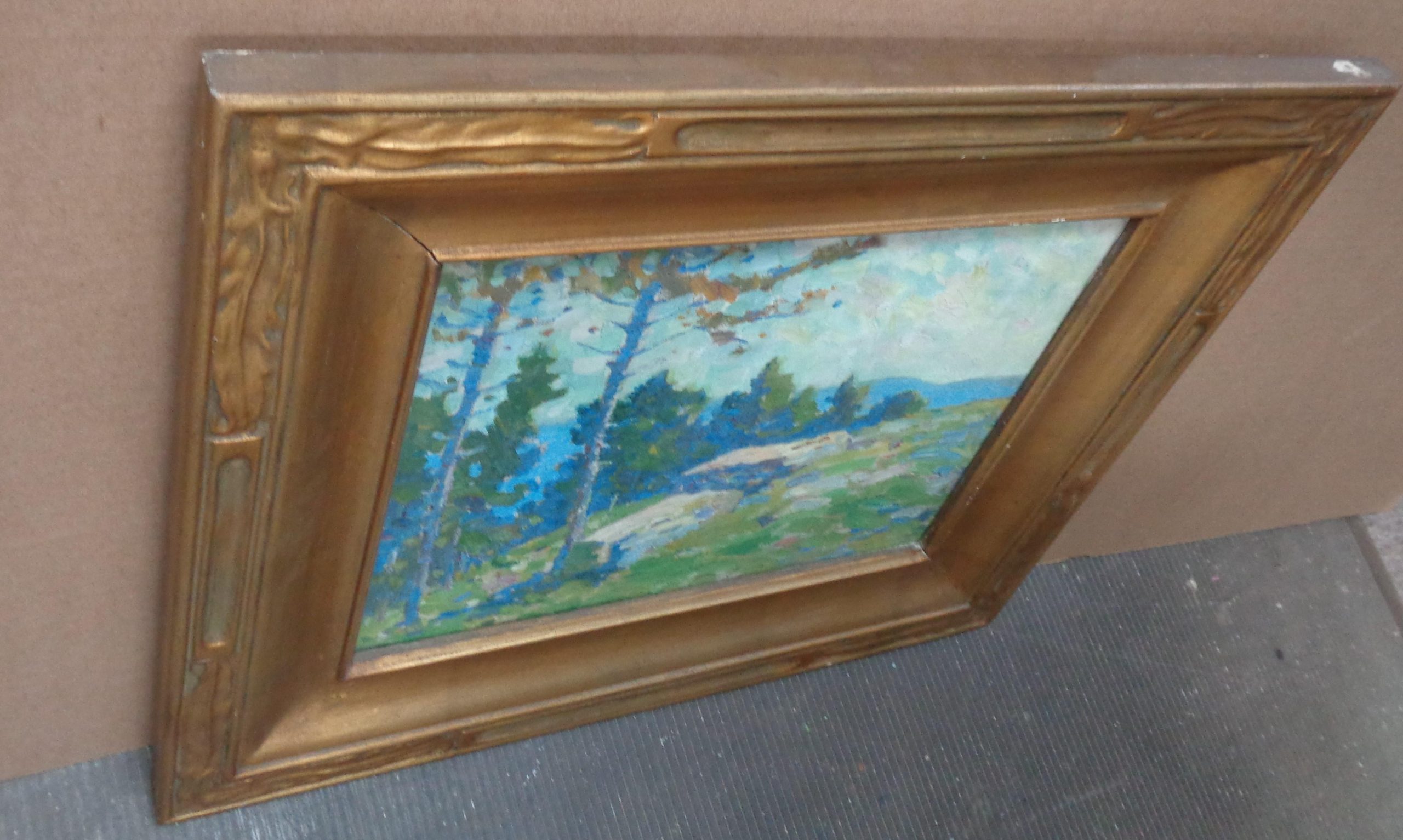 Roy Henry Brown - Roy Henry Brown Na American Impressionist Landscape ... with Original Watercolor Painting "Spring Rain" By Henry Brown, 2013