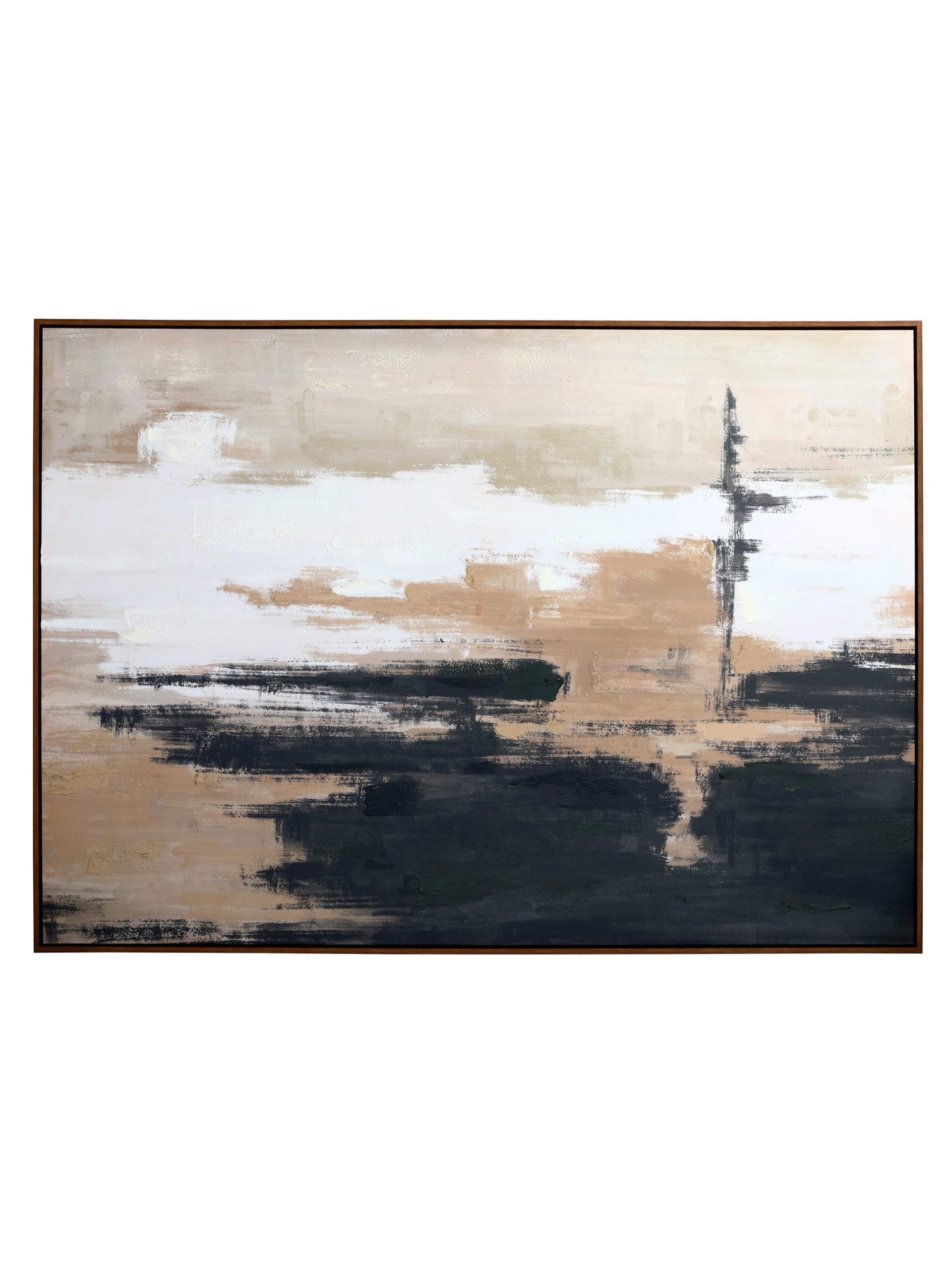 Sable Rise Hand Embellished Framed Canvas Wall Art 100X140Cm - Libra regarding Why Hand Embellished Canvas Art Brings Quiet Depth to Minimalist Rooms