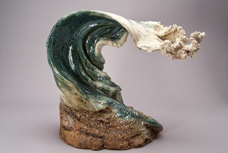 Simply Creative: Ocean-Inspired Ceramic Sculptures By Denise Romecki pertaining to Sea Star Pink Blue Starfish Wall Decor 9 Inch Resin Plaque