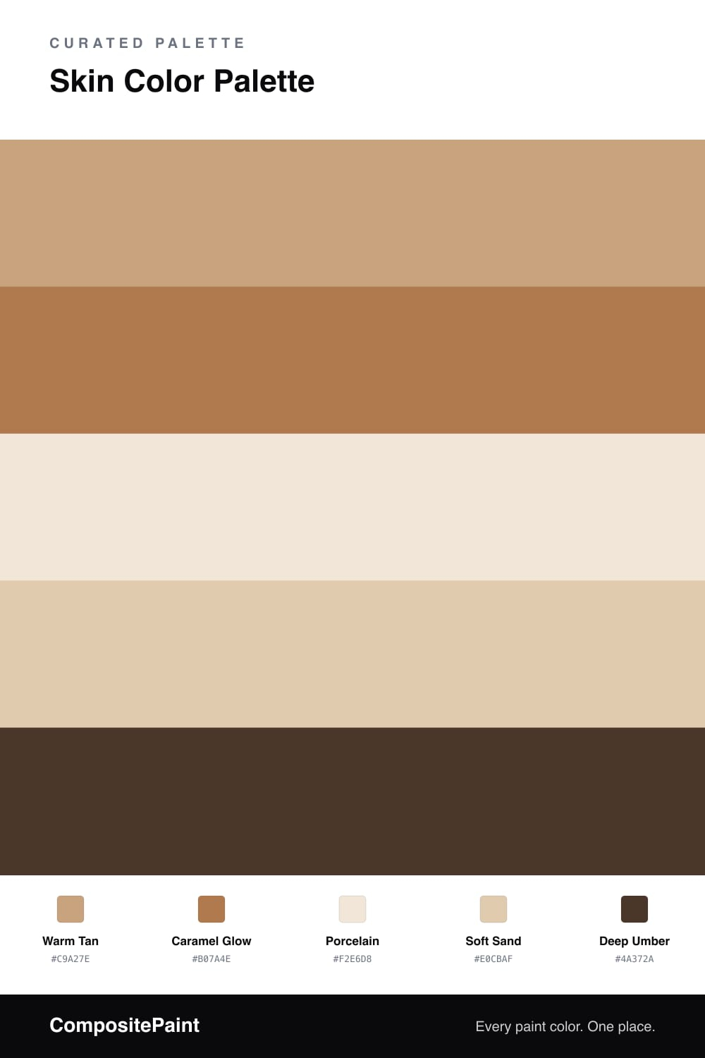 Skin Color Palette — Dune Nude | Compositepaint pertaining to Safavieh "Dune Buggy" Triptych Wall Art