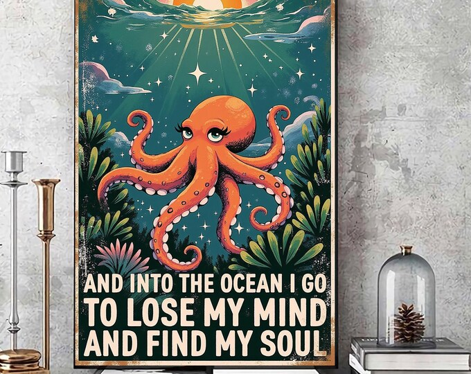 Swimming And Into The Ocean I Go To Lose My Mind And Find My Soul ... within Sea Star Pink Blue Starfish Wall Decor 9 Inch Resin Plaque