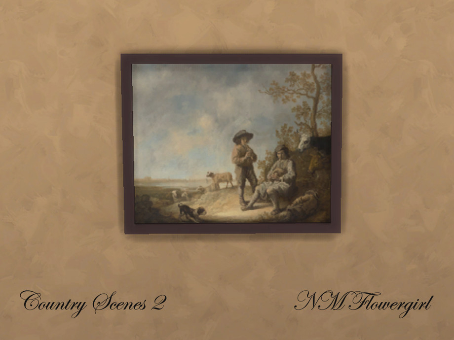 The Sims Resource | Countryside Scenes 2 with regard to "Sunny Hill Winery" Canvas Painting By H. Hargrove, 40"X30"