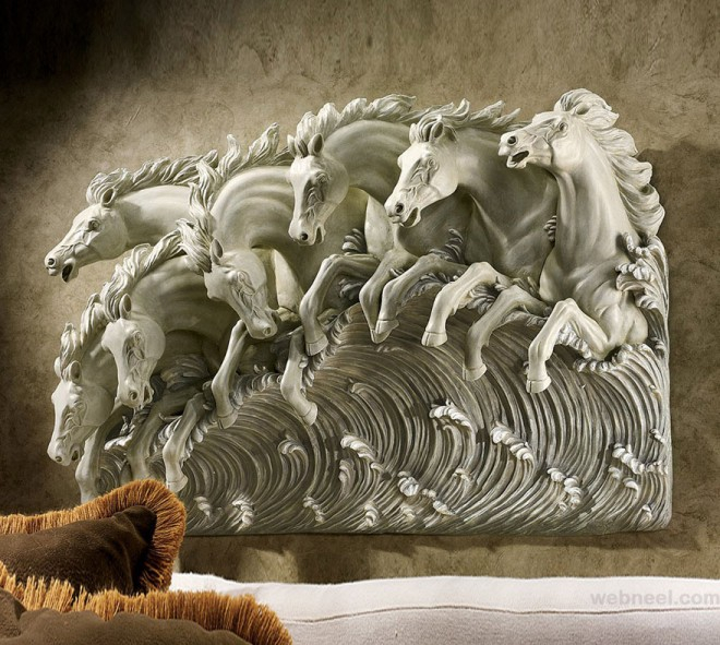 Transform Your Space: The Art Of Wall Sculpture - Modern Design Ideas pertaining to How Fine Art Sculptures Completely Transform the Emotional Atmosphere of Your Home