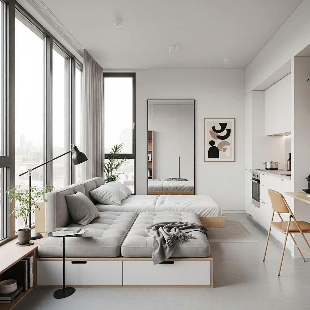 Transforming Small Spaces: Smart Solutions For Compact Living - K4Rchitect inside Why Compact Three Dimensional Metal Art Pieces Transform Small Living Spaces